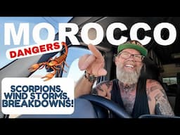 A few DANGERS & How Much for a FULL Re-Spray? VANLIFE MOROCCO