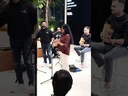 An acoustic evening of #Rangeeni at Apple BKC #amitrivedi