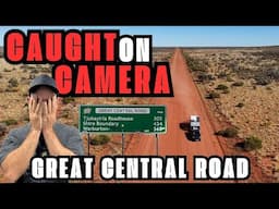 DANGEROUS SITUATION on REMOTE OUTBACK TRACK (Great Central Road)