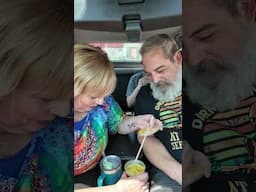 TRYING MOUNTAIN DEW SWEET LIGHTNING PEACHES AND CREAM | KFC