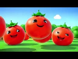 Aaha Tamatar Bade Mazedar - Nursery Rhymes and Kids Song in Hindi Rhymes | Laal Tamatar #tamatar