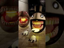 Pac-man Riddler and Penguin vs Batman part3 #batman #pacman #shorts