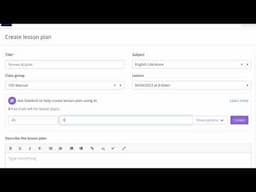 Sidekick: AI Lesson Planning Made Simple | Powered by Satchel One