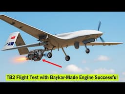 Bayraktar TB2 Takes Flight with Baykar-Made Engine | Second Successful Test