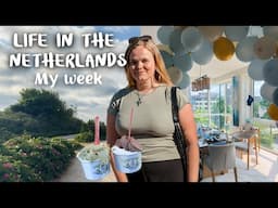 My week living in The Netherlands; podcast, baby shower & working