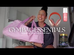 *realistic* what's in my gym bag?!👟 gym bag essentials for beginners