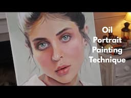 Painting Portraits in Oils Technique