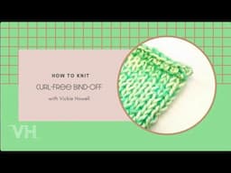 Curl-Free Bind Off for Stockinette Stitch (Knitting)