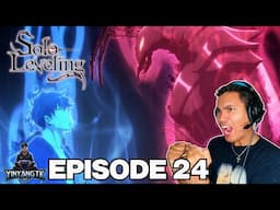 Jinwoo Defeats the Ant King│Solo Leveling Episode 24 REACTION│Ore Dake Level Up na Ken