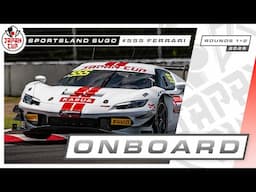 LIVE ONBOARD | Race 2 | Sugo | #555 Maezawa Racing Ferrari | Japan Cup 2025
