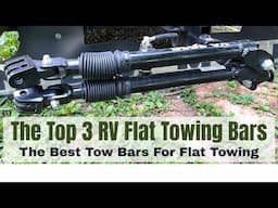 The Top 3 Tow Bars To Use For RV Flat Towing