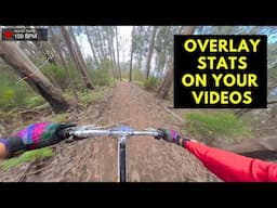 How To Add Speed & Heart Rate Stats to Action Cam Footage