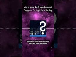 Ferrihydrite may hold the answer to why #Mars is red. Unlike hematite, it needs water to form.