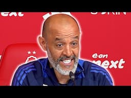 'We CANNOT STAY IN WEMBLEY! IT'S FINISHED!' | Nuno Espirito Santo | Nottingham Forest v Brentford
