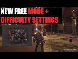 Lies of P Overture DLC , NEW FREE BOSS REMATCH MODE + Difficulty Settings ( For All Players ) !
