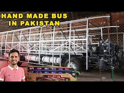 How Pakistan Builds Triple Decker Buses by Hand — Complete Process & Features Revealed!