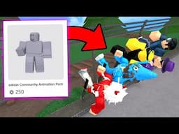 New Adidas Animation Pack in Murder Mystery 2!