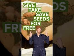 Give, Take, Save Seeds #freeseeds #seedlibrary #seedexchange #seedswap
