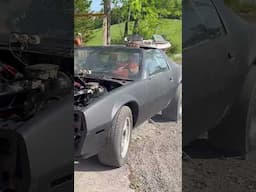 High School Built Camaro goes for its 1st Drive! #350 #sbc #camaro #highschool #students #blessed