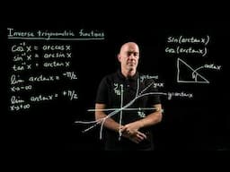 Inverse Trigonometric Functions | Lecture 9 | Calculus for Engineers