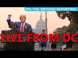 LIVE From Trump's Military Parade Protests in Washington D.C.
