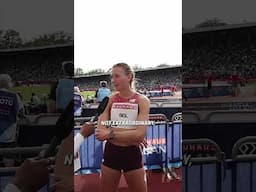 Femke Bol just ran 52.11 in the 400m hurdles and still had enough breath for a chat.