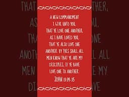 John 13:34-35 ✝️ Bible Verse of the Day