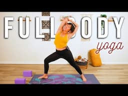 FULL BODY YOGA - Shoulder Pain Relief & Heart Opening Flow for Flexibility & Energy || 30-min