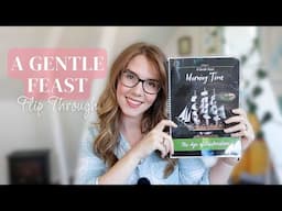 A GENTLE FEAST MORNING TIME Flip Through | Charlotte Mason Enrichment Studies Homeschool Curriculum
