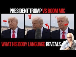 President Trump Hit By Boom Mic: What His Body Language Reveals
