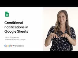 Set up conditional notifications in Google Sheets and save yourself the hourly check-ins 💡