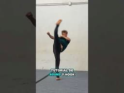 Tutorial Round y Hook Kick Tricking #tricking #tutorial #kick