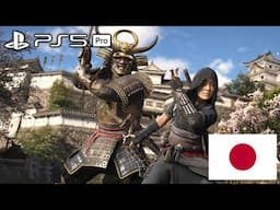 Assassin's Creed Shadows - Japanese Dub Gameplay (Immersive Mode) PS5 Pro 4K60