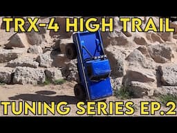 Crawler Canyon TRX-4 High Trail Tuning Series Ep.2: leaning into it