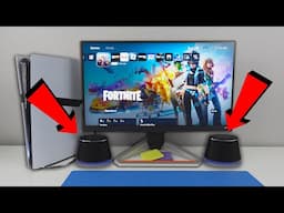 How to CONNECT PC SPEAKERS to PS5 (EASY METHOD)