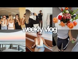 weekly vlog 💌 jhm x pm event, appointments, brisbane photoshoot, dole whip 2.0!!