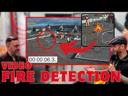 Ciqurix Flame Detector: Detects Fires at 180m in Under 10 Seconds | BS 5839 Compliant Solution