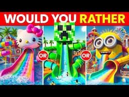 Would You Rather...? Build Your Fantasy House 🏠🎢✨🛋️ Quiz Time
