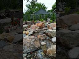 This Backyard Waterfall Will Instantly Calm Your Mind #relaxation #aquascape #minnesota