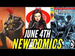 NEW COMIC BOOKS RELEASING JUNE 4TH 2025 DC  MARVEL COMICS PREVIEWS COMING OUT THIS WEEK #comics