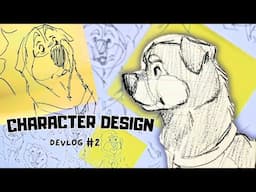 How Do I Design My Characters? // Salmon & The Big Bad Wolf Devlog #2