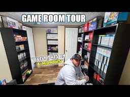 Small but MIGHTY Game Collection! | Game Room Tour