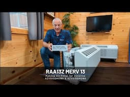 How to install an RAA13Z makeup air filter on you AZVS makeup air model Zoneline PTAC.