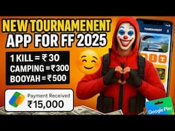 SERIOUSLY😨 BEST TOURNAMENT APP FOR FREE FIRE😍  100% TRUSTED 100 FREE FIRE BEST TOURNAMENT APP 2025