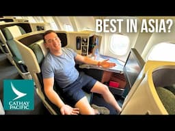 Trying Cathay Pacific Business Class in 2025 (+ Pier first class lounge)