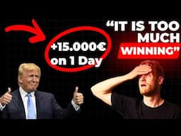 My Biggest Profit Day Ever!! (I am Tired of Winning...)