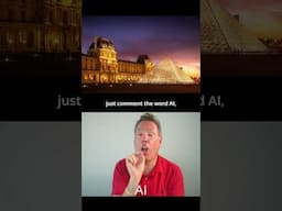 I love Paris! Here's a photo of Le Louvre on which I used my AI presets. Watch it! #lightroomediting