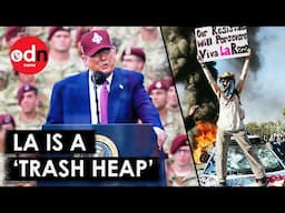 Trump Vows to 'Liberate Los Angeles' During Fort Bragg Speech