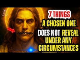 If you are God's chosen ones, YOU MUST NEVER REVEAL THESE 7 THINGS