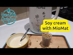 How to make soy cream from soy beans